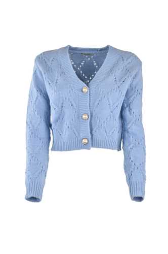 ABBIGLIAMENTO - Cardigan bottone gioiello