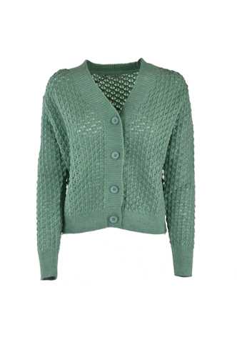 ABBIGLIAMENTO - Cardigan traforato 