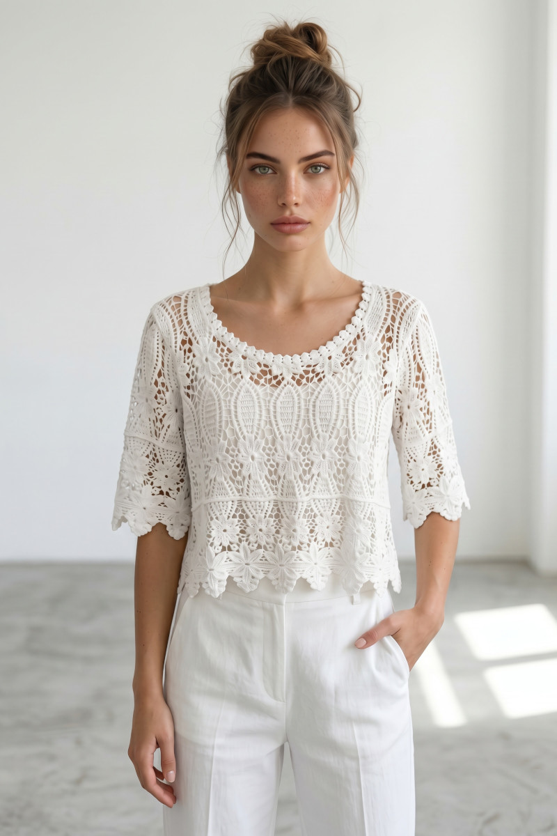 ABBIGLIAMENTO - Casacca traforata