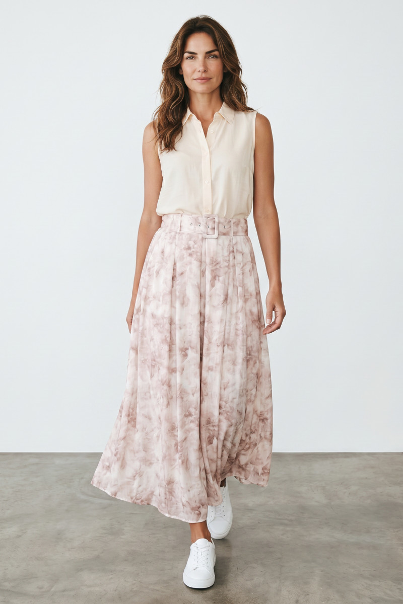 ABBIGLIAMENTO - Gonnellone in viscosa con cintura