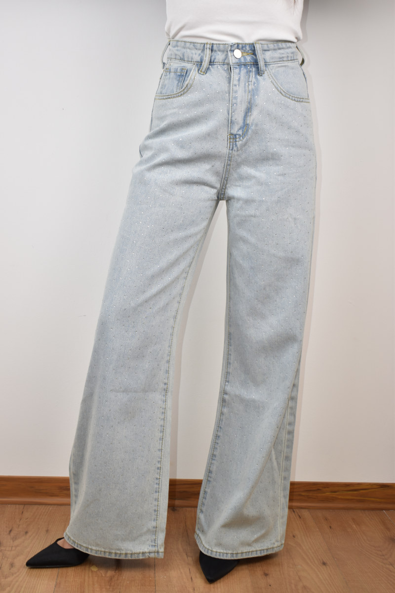 ABBIGLIAMENTO - Jeans con strass