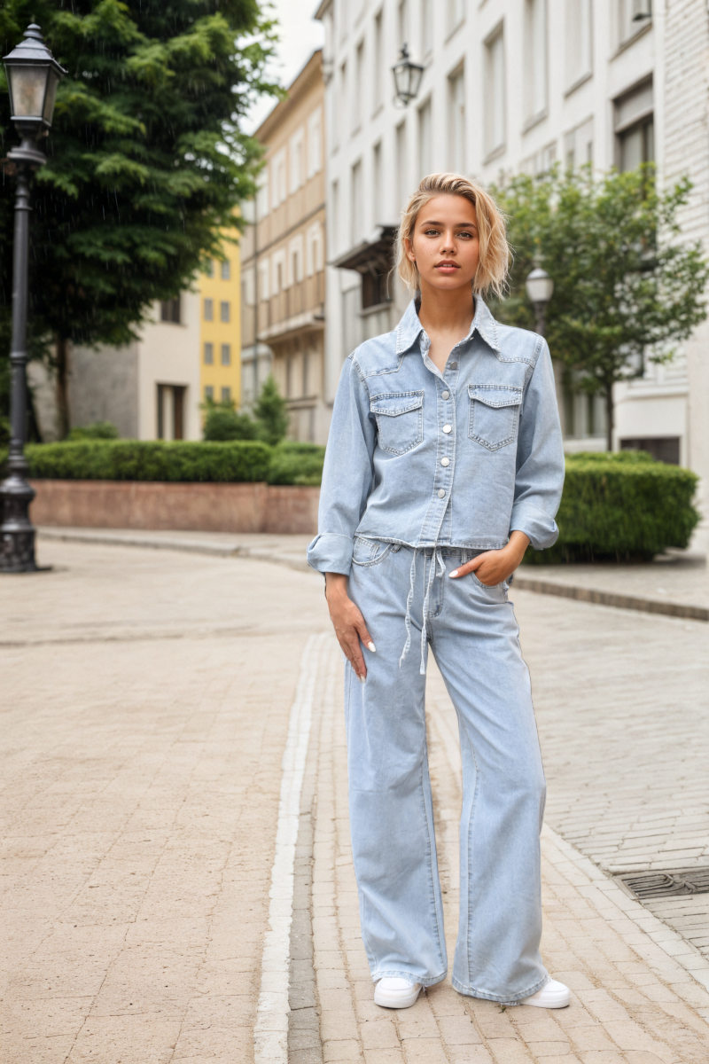 ABBIGLIAMENTO - Jeans denim Rose