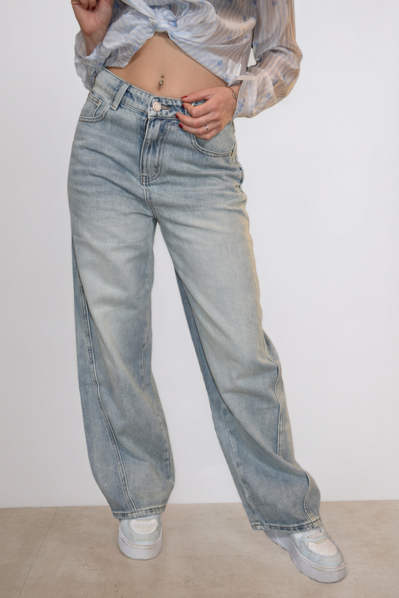 ABBIGLIAMENTO - Jeans straight wide