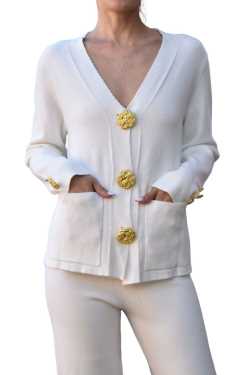 ABBIGLIAMENTO - Maglia con bottoni grandi