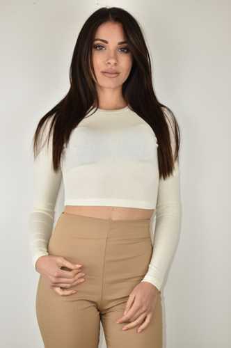 ABBIGLIAMENTO - Maglia crop basic