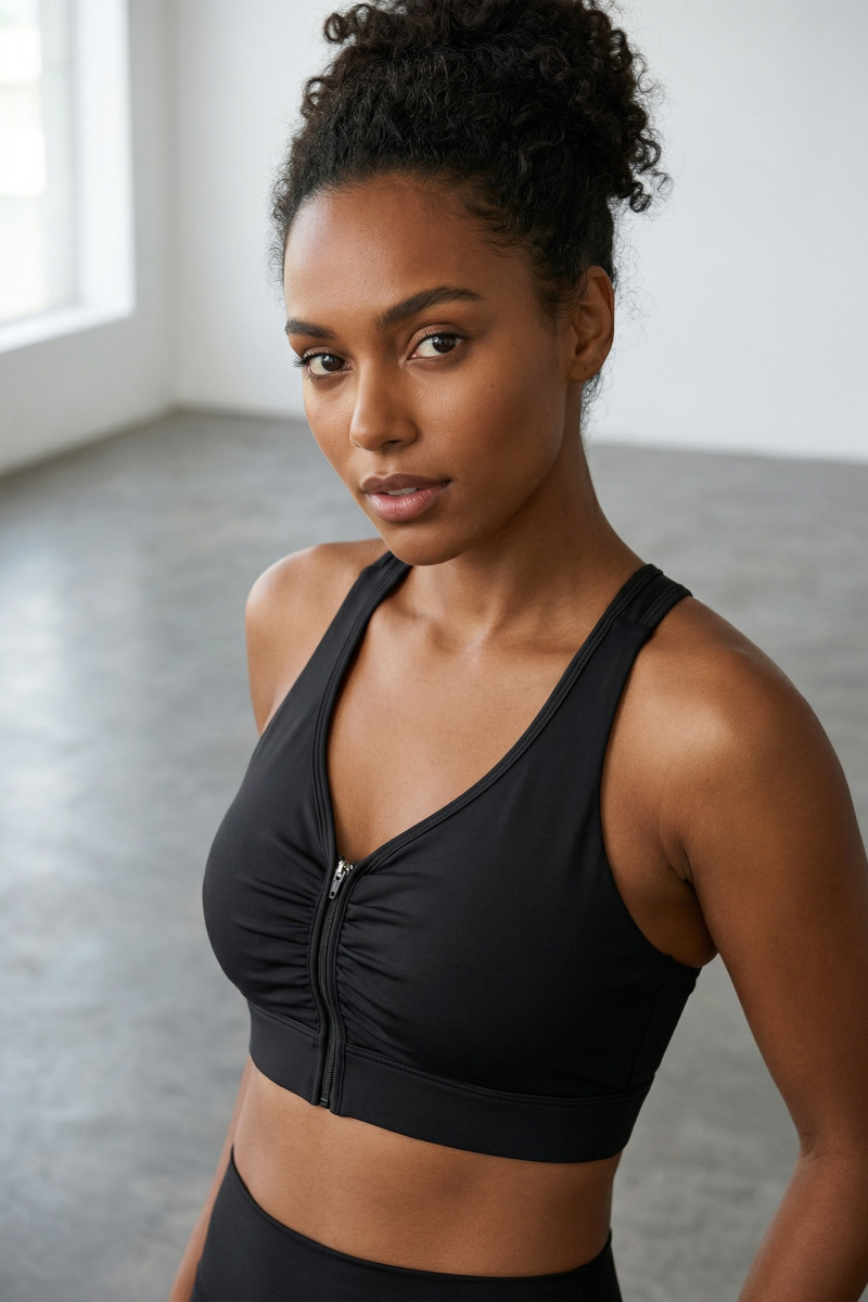 ABBIGLIAMENTO - Top con zip