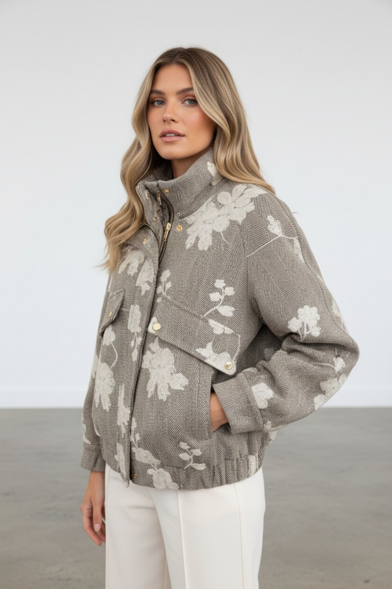ABBIGLIAMENTO - Giubbino a spiga
