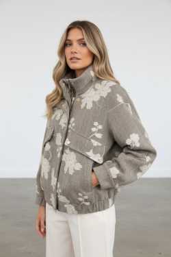 ABBIGLIAMENTO - Giubbino a spiga