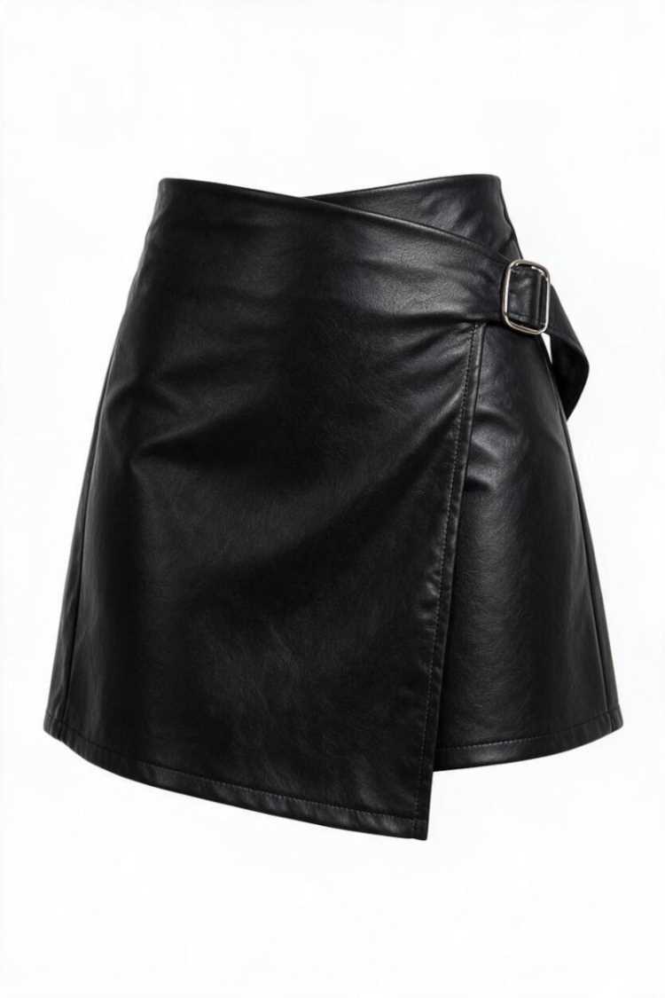Shorts in ecopelle