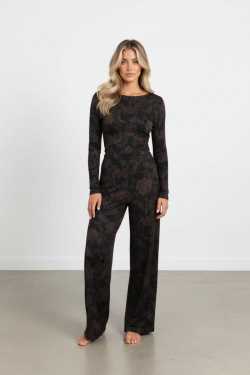 ABBIGLIAMENTO - Pantalone elastico fantasia